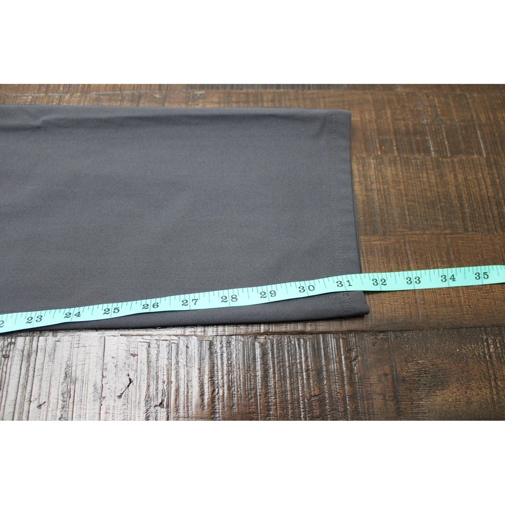 Vuori Pants Mens 34x32 Gray Microfiber Chino Regular Fit Straight Leg Casual - Picture 6 of 7
